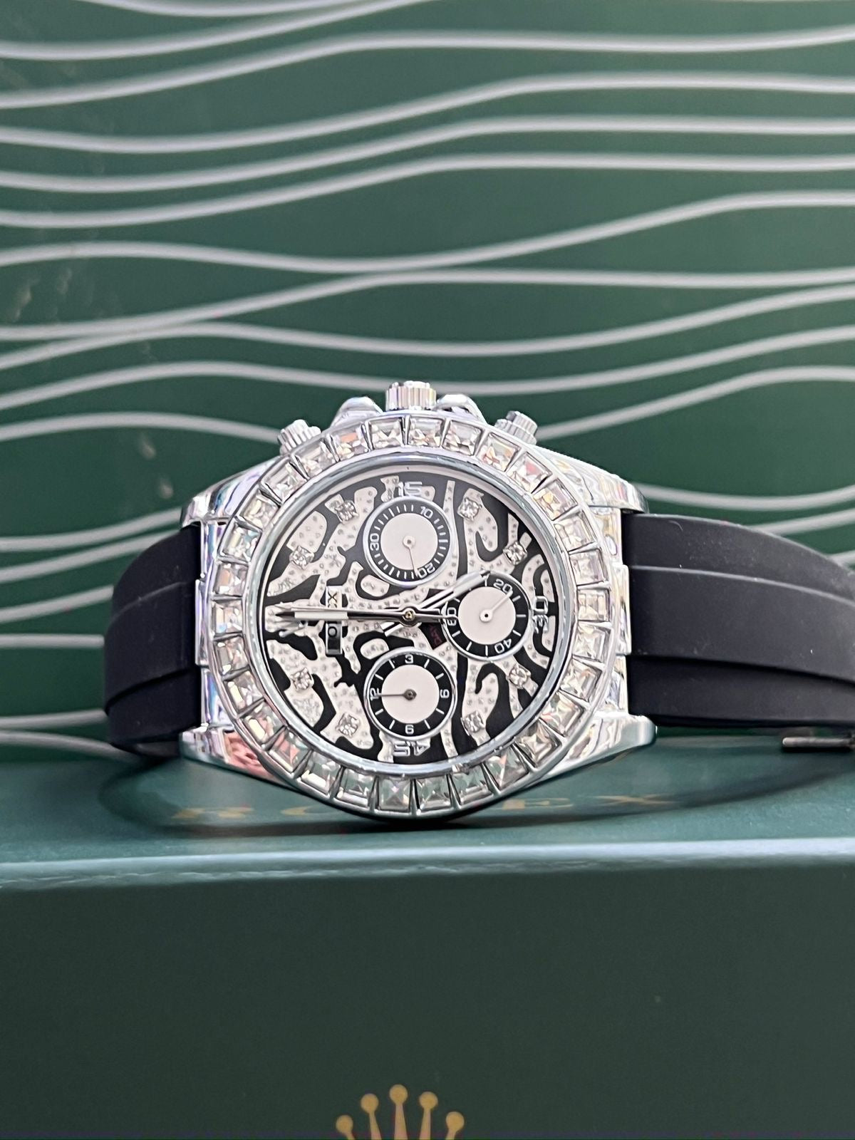 Luxury Stone Model All Chronographic With Master lock