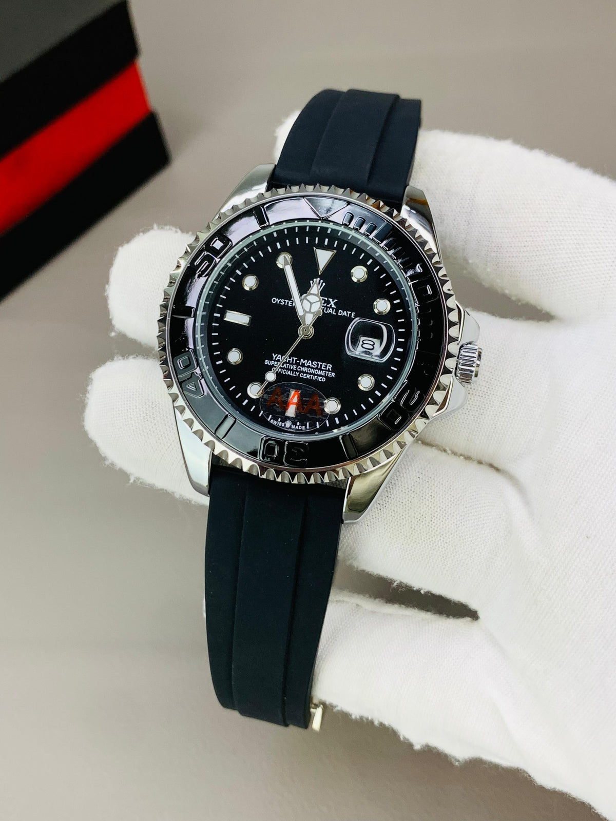 Premium Stainless Steel Analog Wristwatch