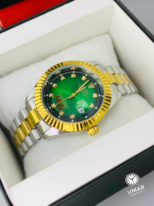 Luxury Men’s Analog Wrist Watch with Date Display